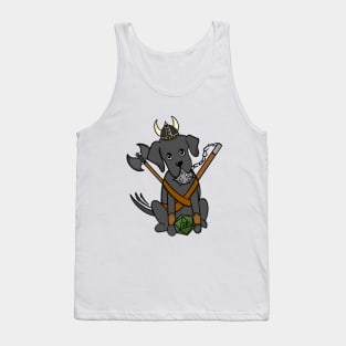 Great Dane Barbarian | DND Dogs | Fantasy ARt Tank Top